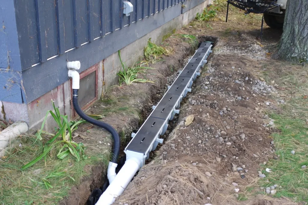 DIY Gravel French Drain Installation | Drainage Solutions in Orange
