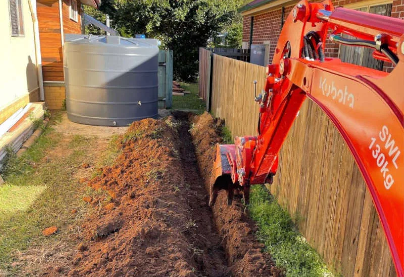 Excavation services in Orange