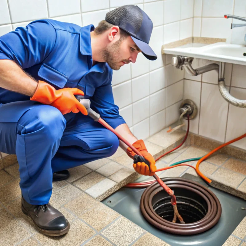 Blocked Drain Plumber Orange