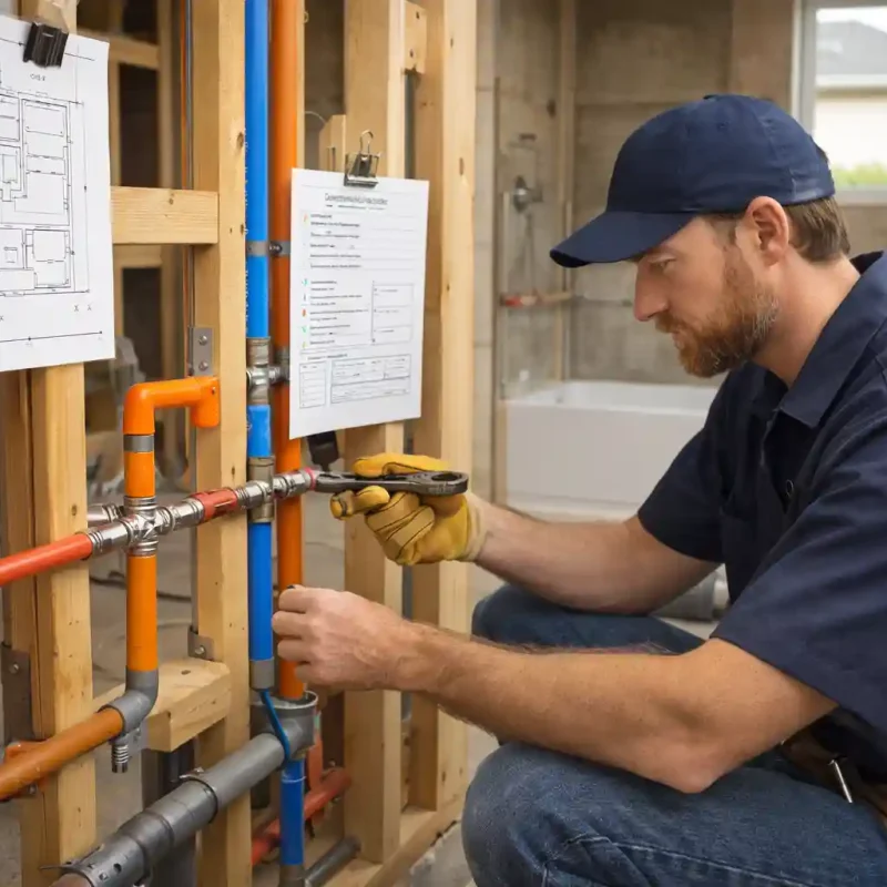New Plumbing Installation in Orange